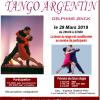 Flyer tango argentin